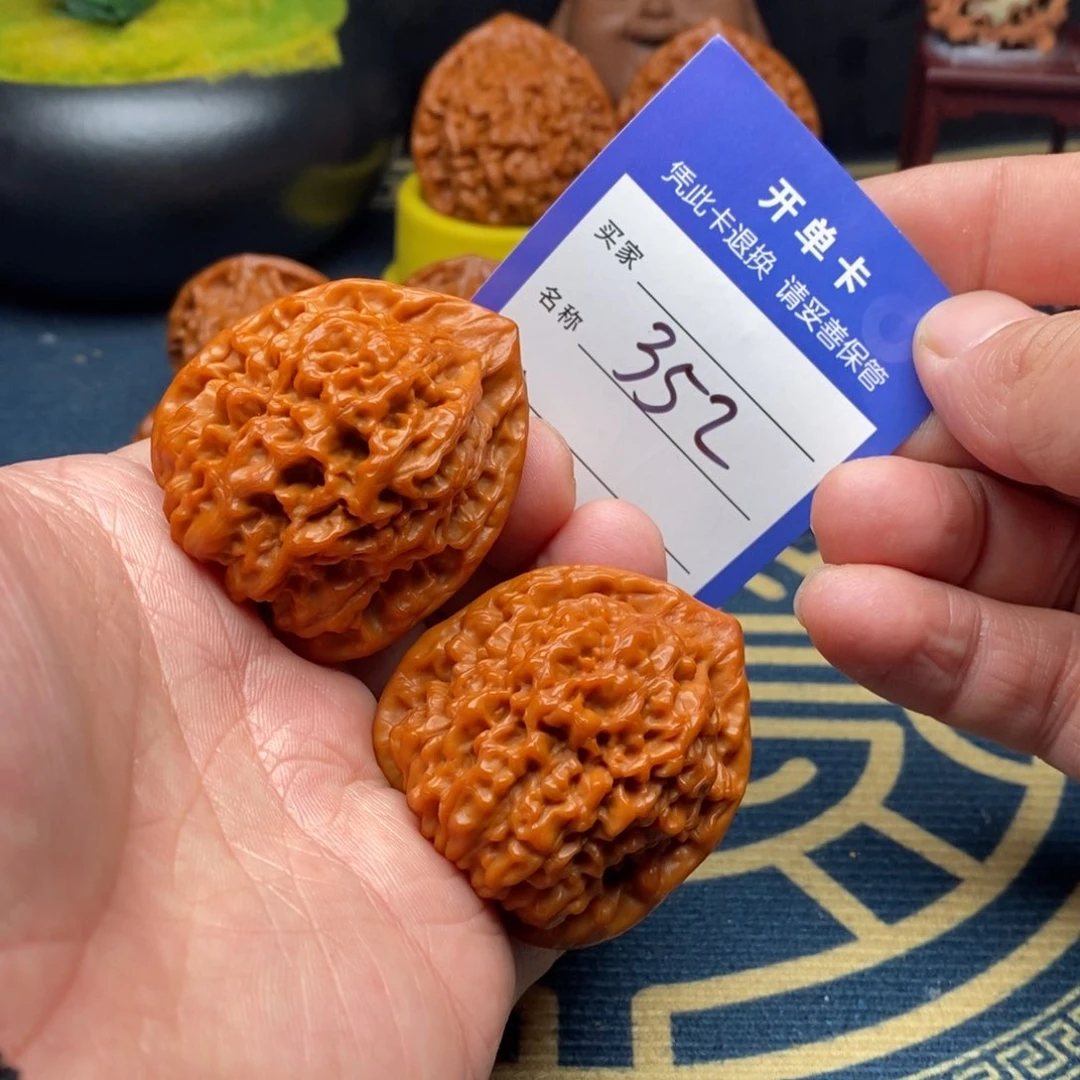 文玩核桃把件官帽42