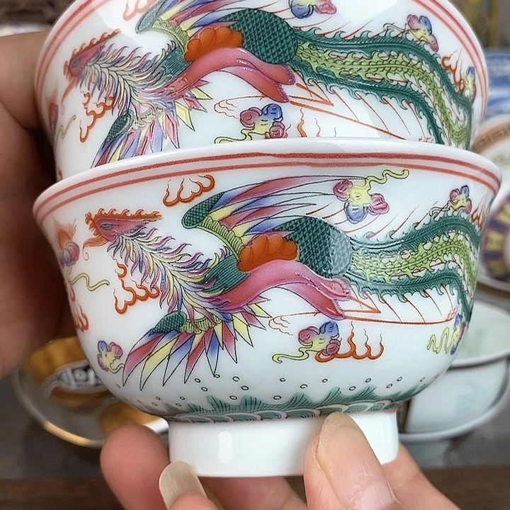 景德镇陶瓷藏式茶碗