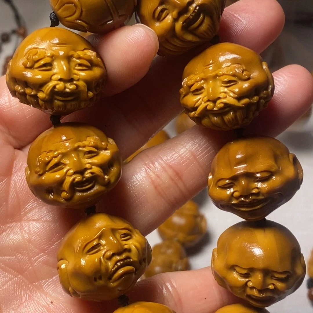 橄榄核手串/手链核**叔老须派罗汉
