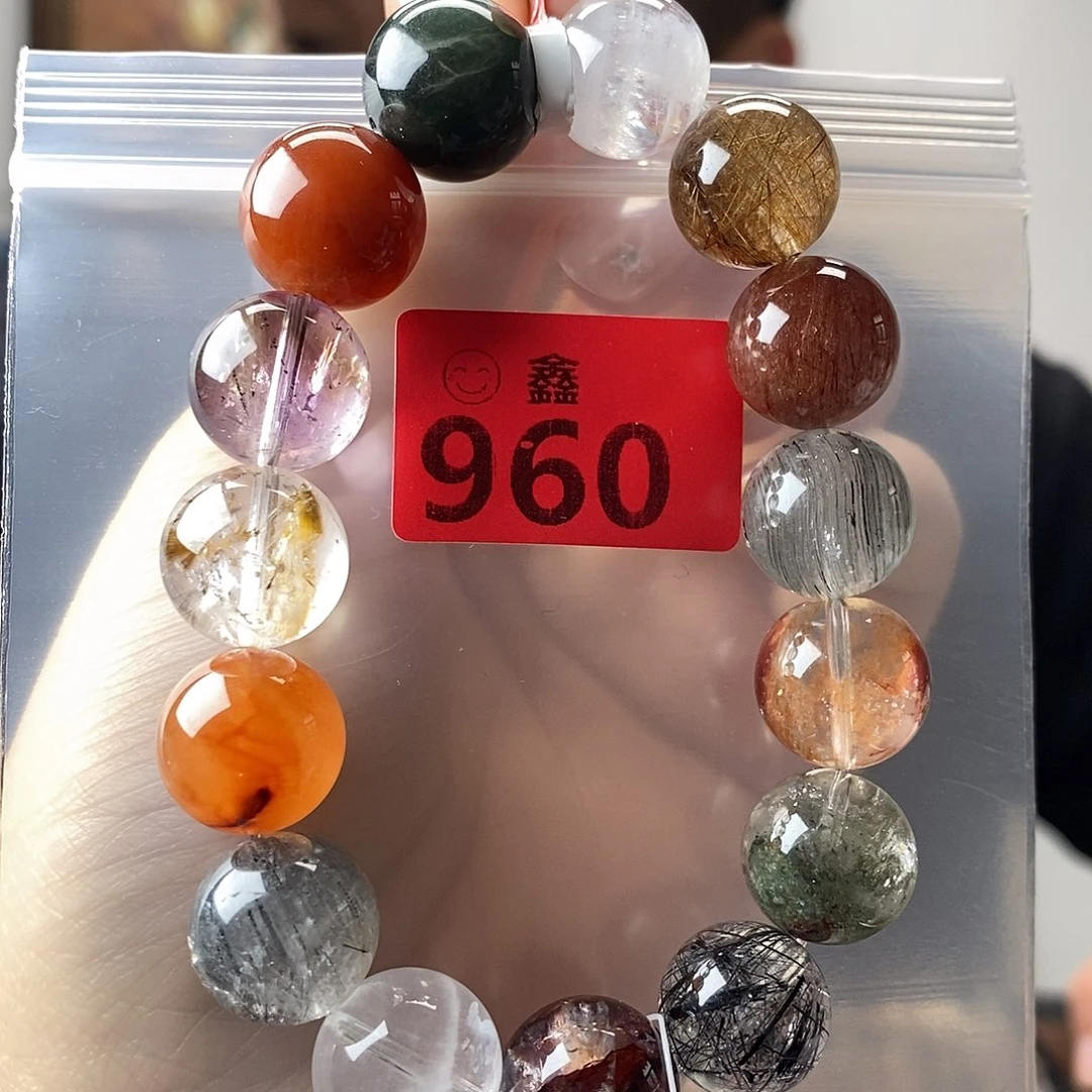 泽****水晶手链未镶嵌多样性发一14