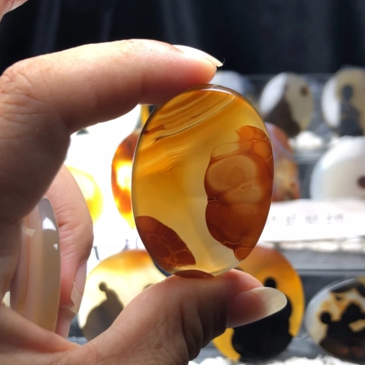 合金玛瑙/玉髓珠宝奇石15
