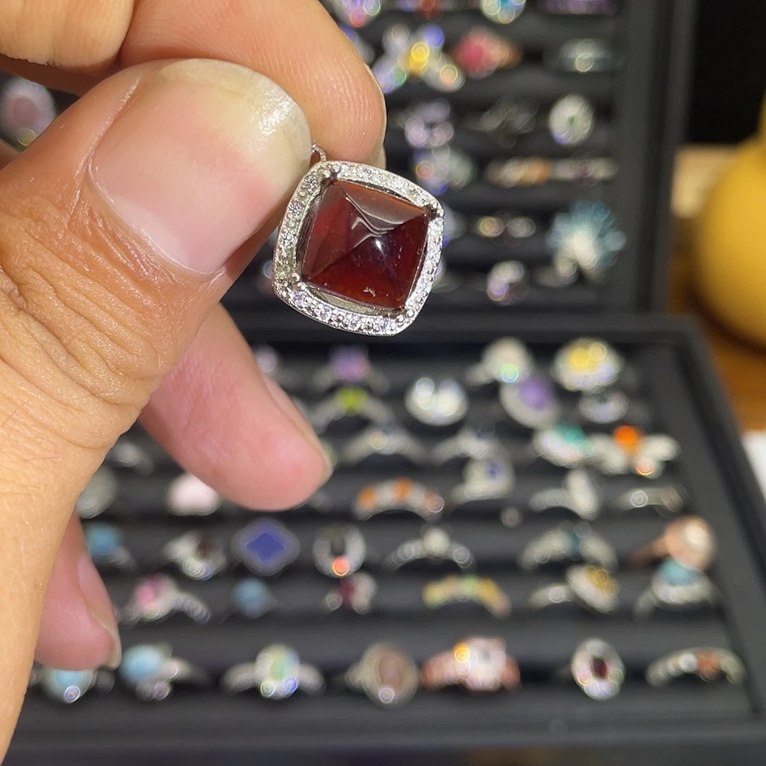 紫晶珠宝半成品未镶嵌