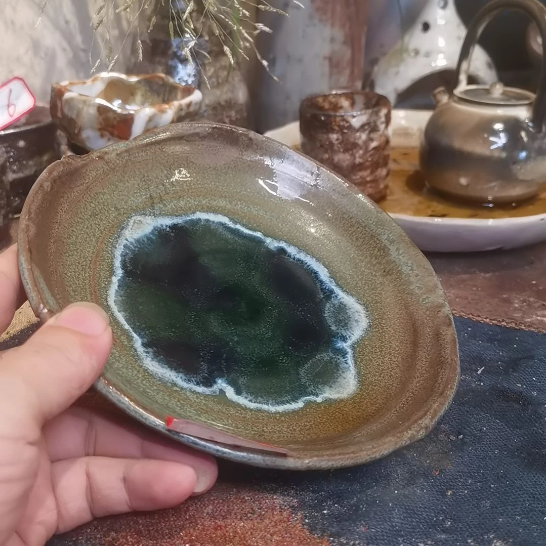海***硬摆件手工高温原矿窑变新品福利