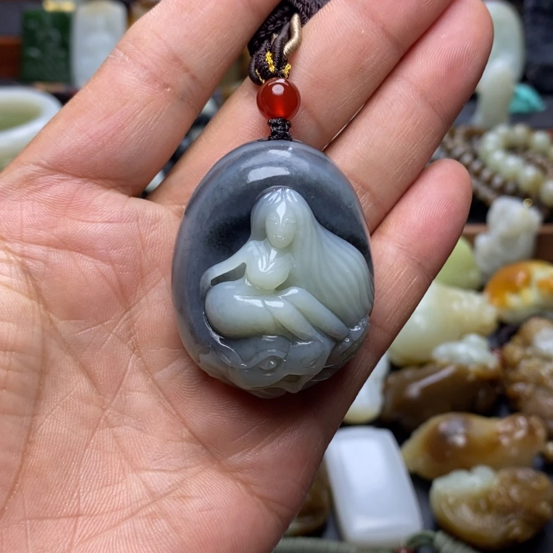 颈饰未镶嵌和田玉