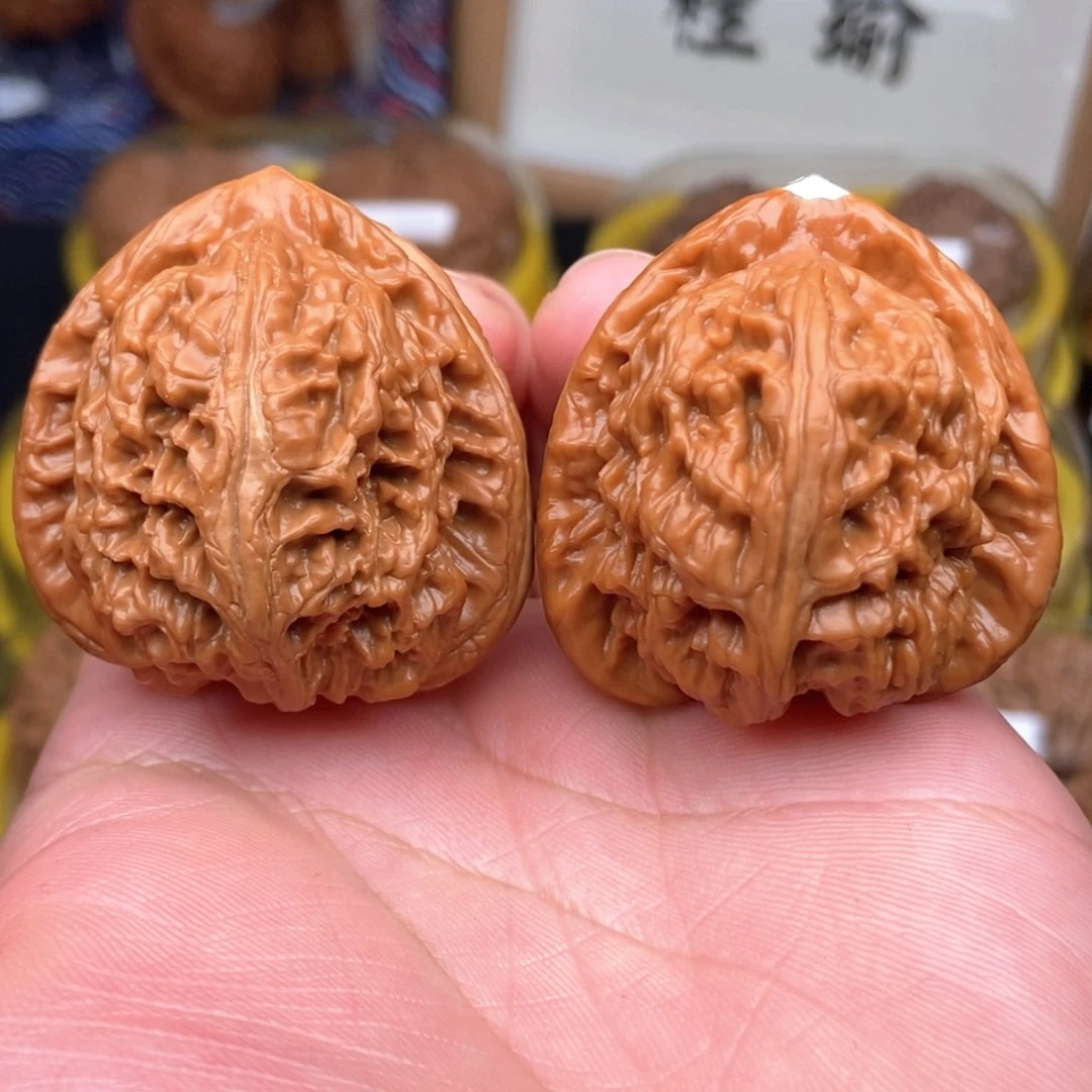 把件文玩核桃41三角元宝