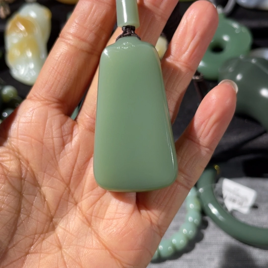 和田玉手链未镶嵌鹿*