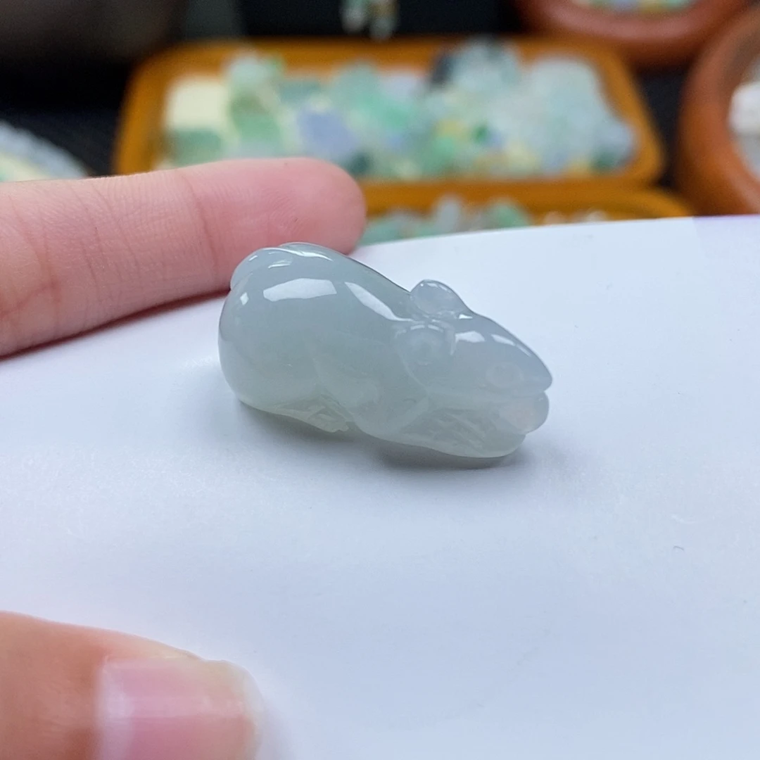 未镶嵌挂件翡翠闪