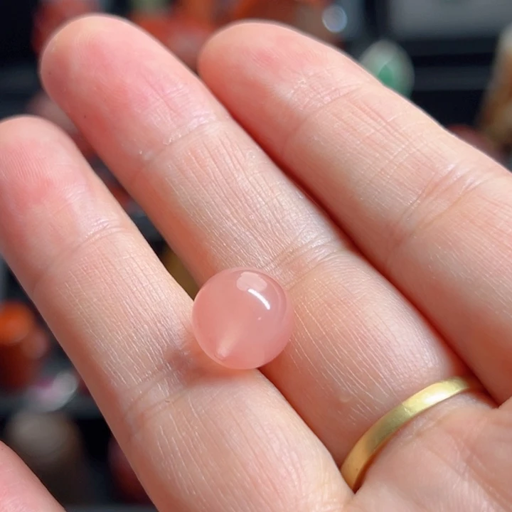 南红玛瑙单珠未镶嵌