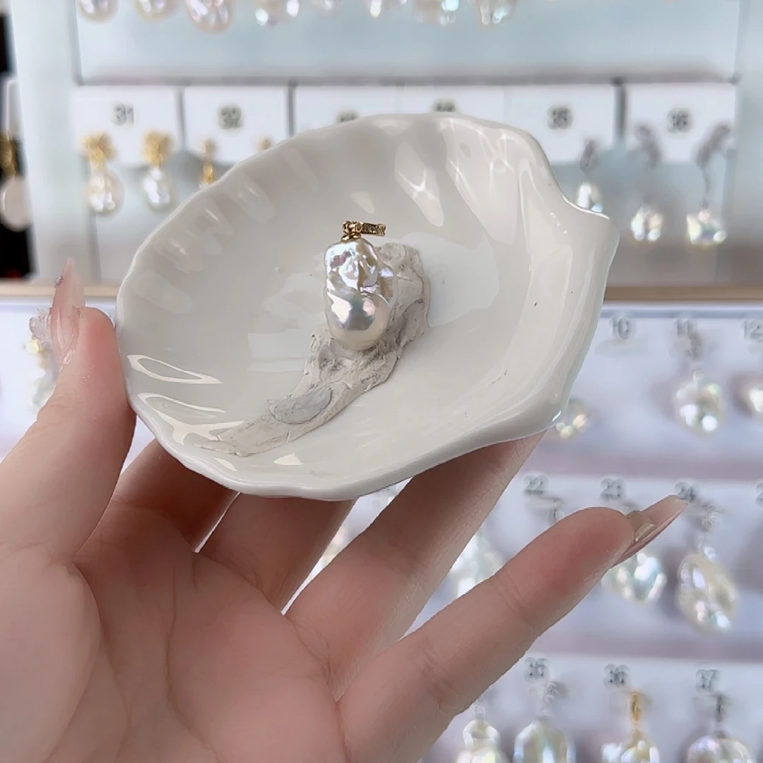 淡水珍珠未镶嵌吊坠(不含链)