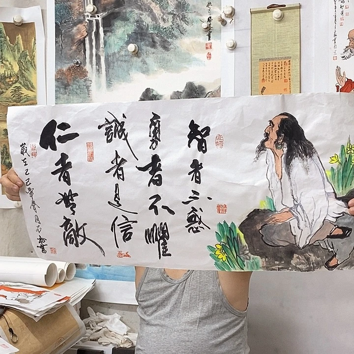 带灯款王老师作品欣赏