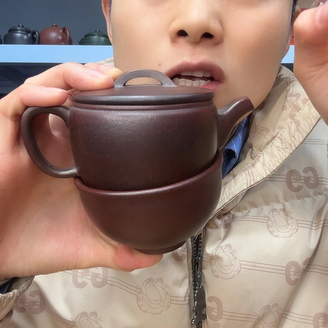 紫砂茶壶民间手艺人全手工制作