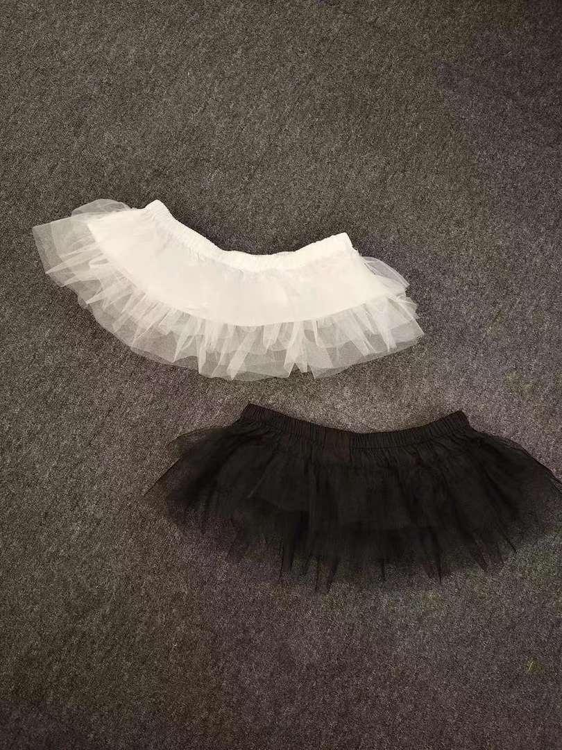 【NANA】新款黑白网纱松紧腰封2525