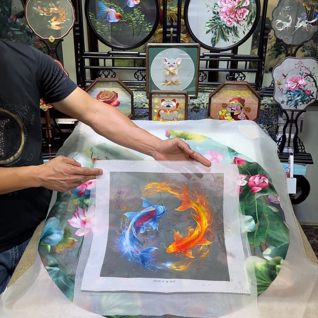 刺绣刺绣工艺精湛精巧精致