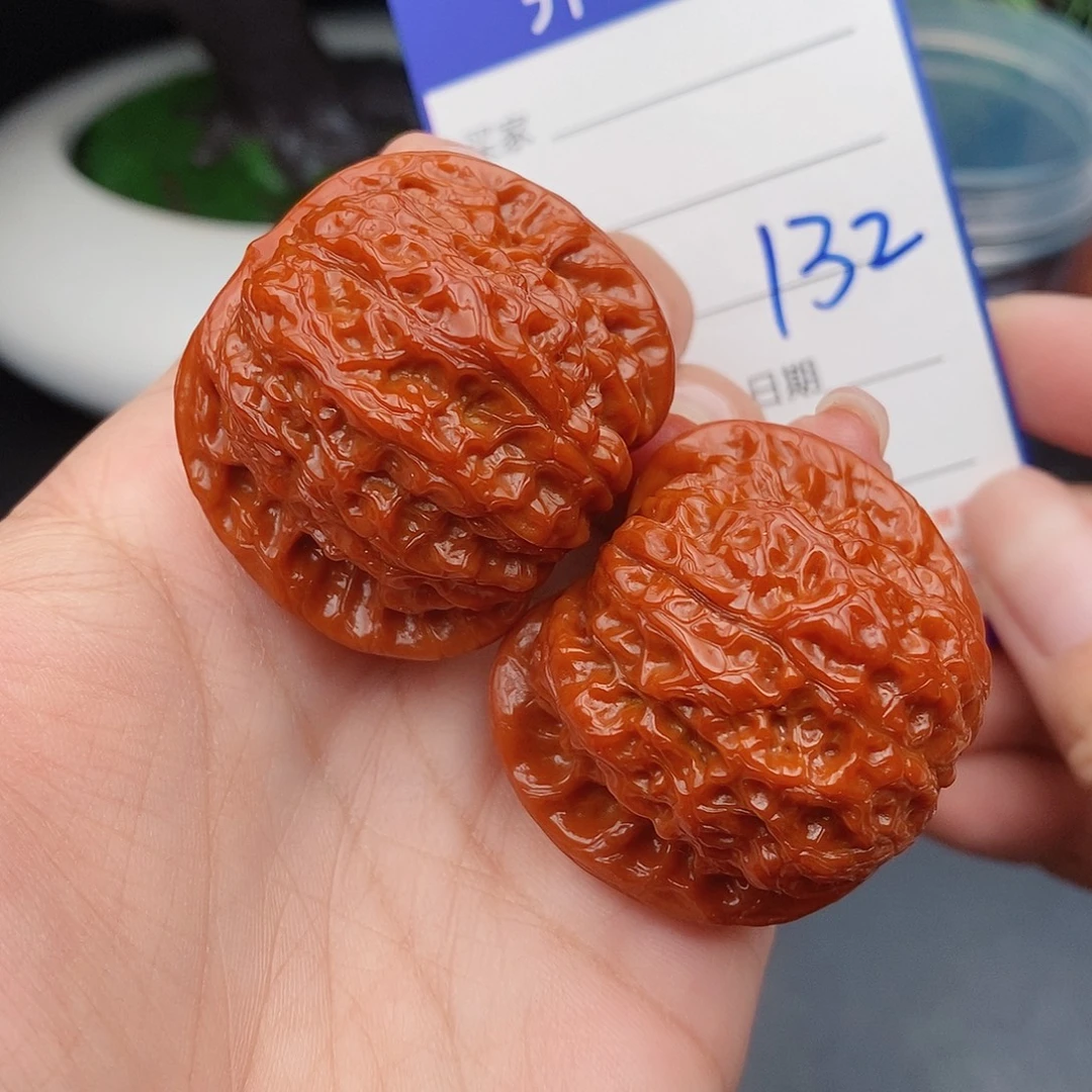 把件文玩核桃40血麒麟132