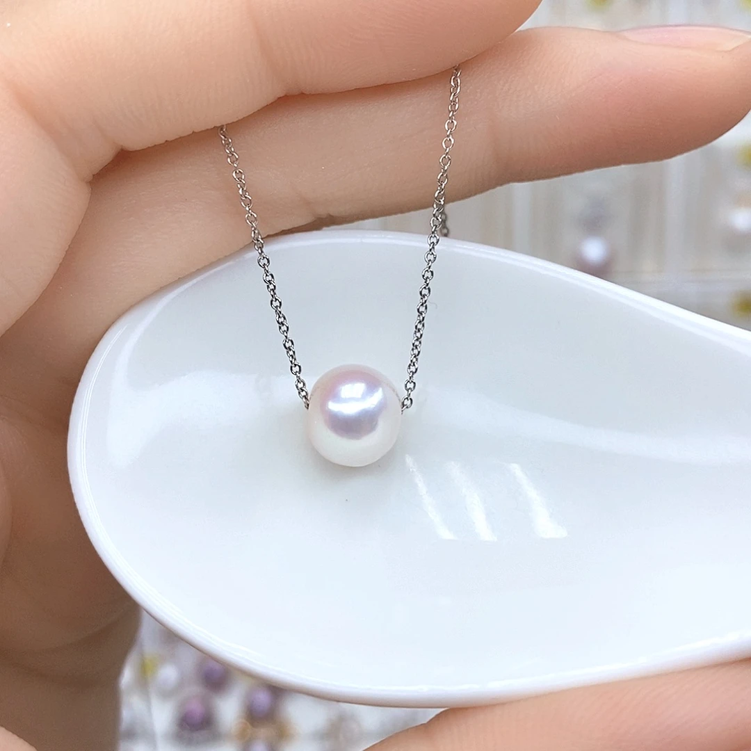 淡水珍珠合金颈饰