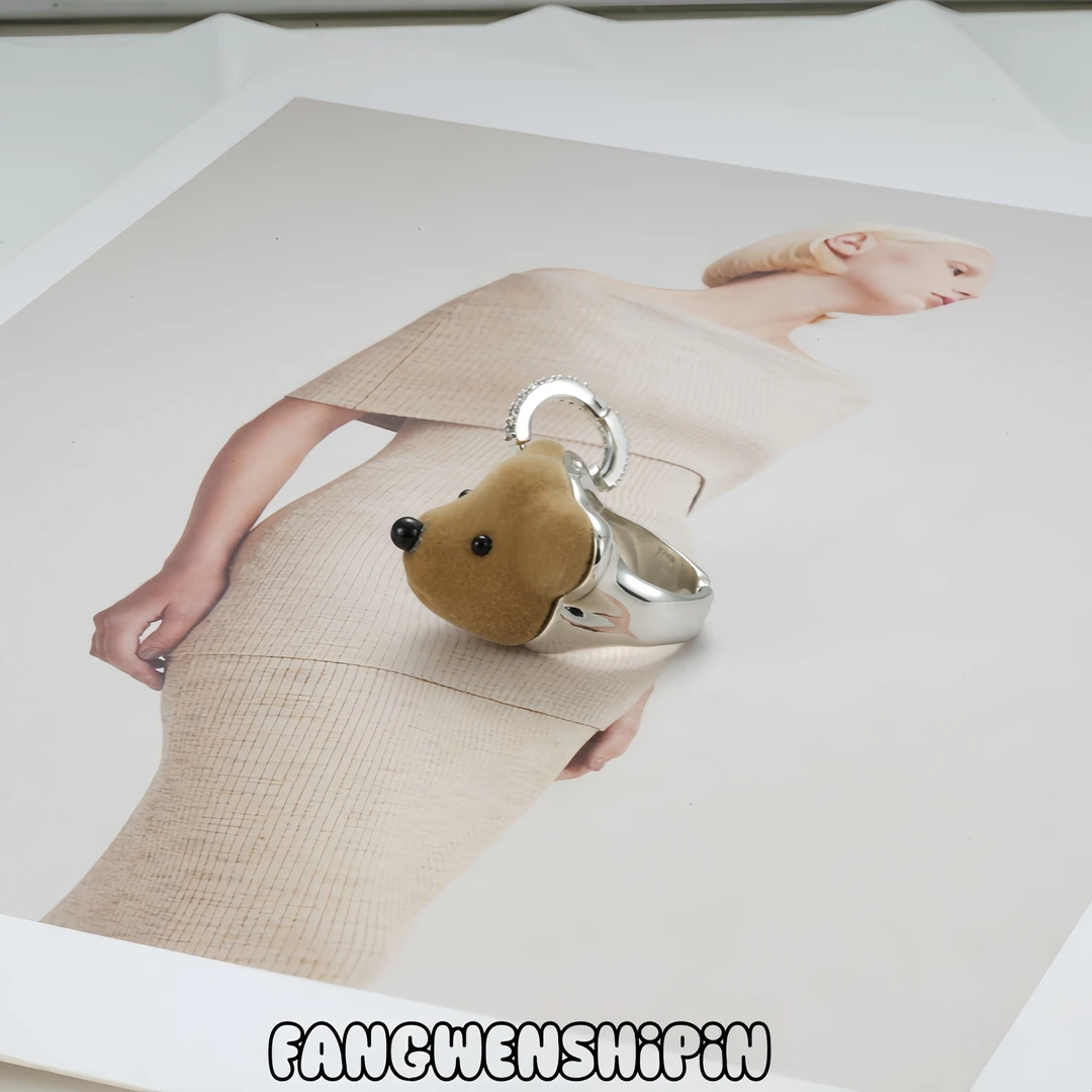 铜合金锆石戒指 【镀K金】4491【开口可调节】