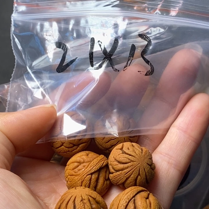 手串文玩核桃秦岭野生龙纹桃核21