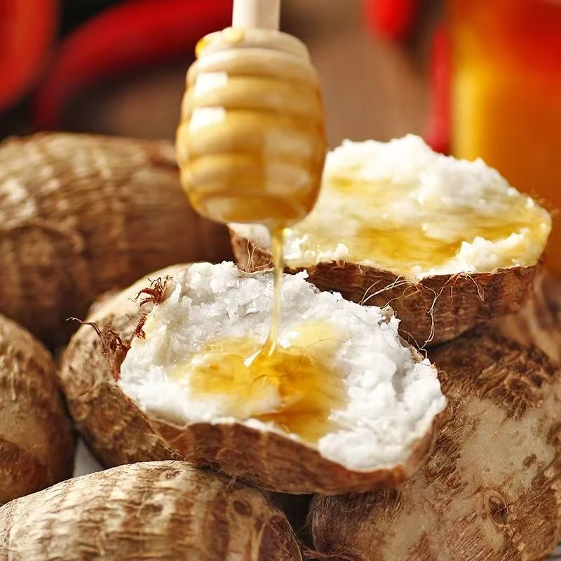 云南牛奶小芋头煲汤炖煮粉糯奶香甜味细腻嫩滑新鲜芋艿毛芋头仔