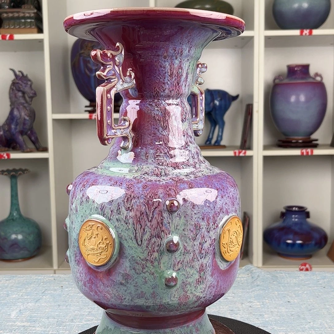 石***丘瓷片摆件……平安尊……无礼盒