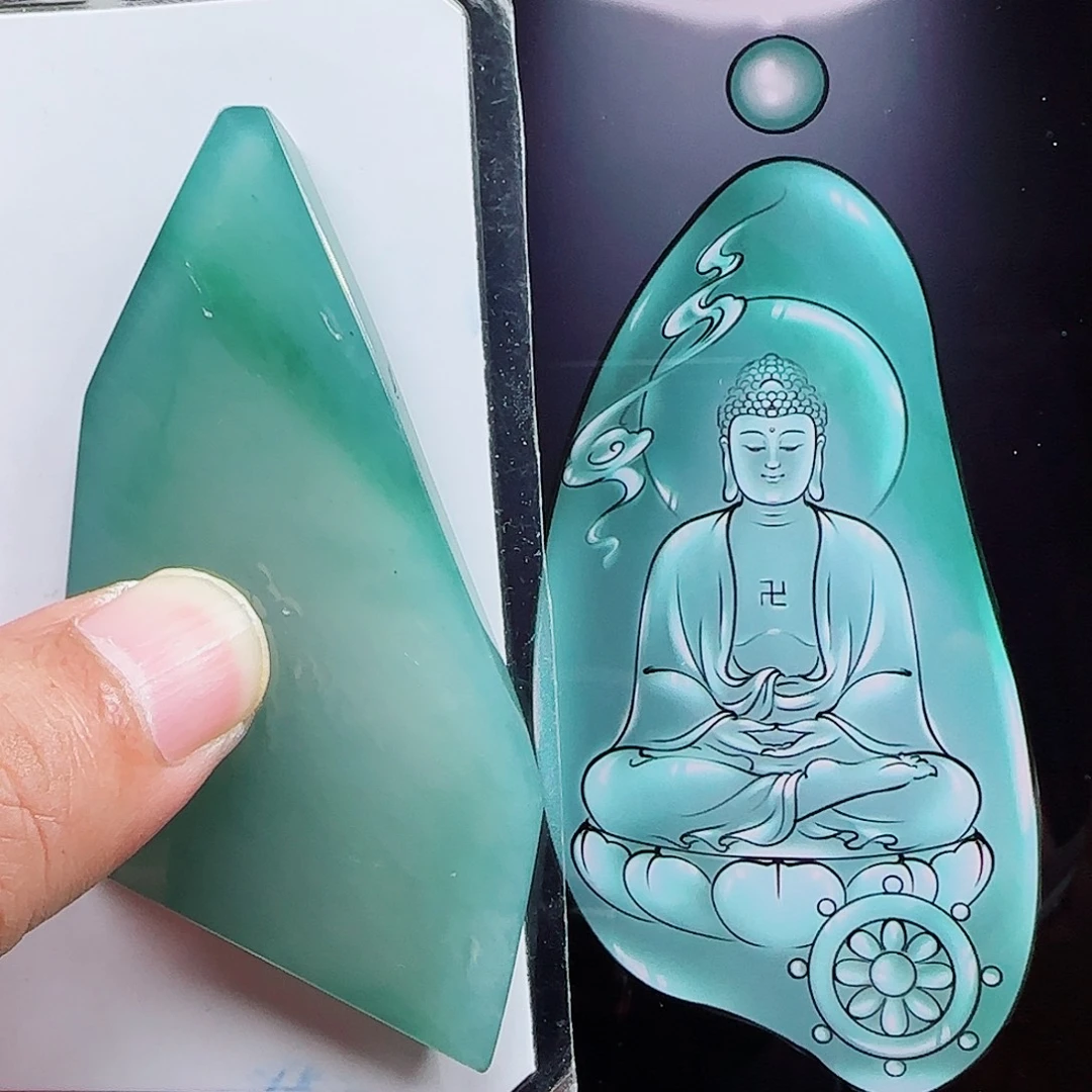 定制翡翠未镶嵌翡翠