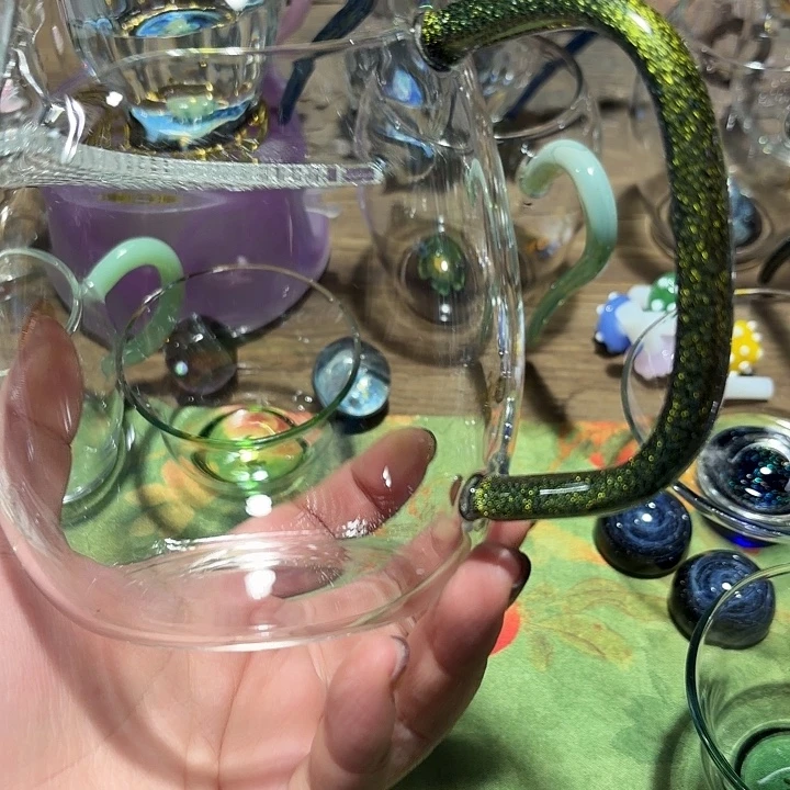 玻璃茶器诚然黑金大