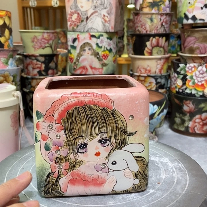 景德镇艺术手绘作品