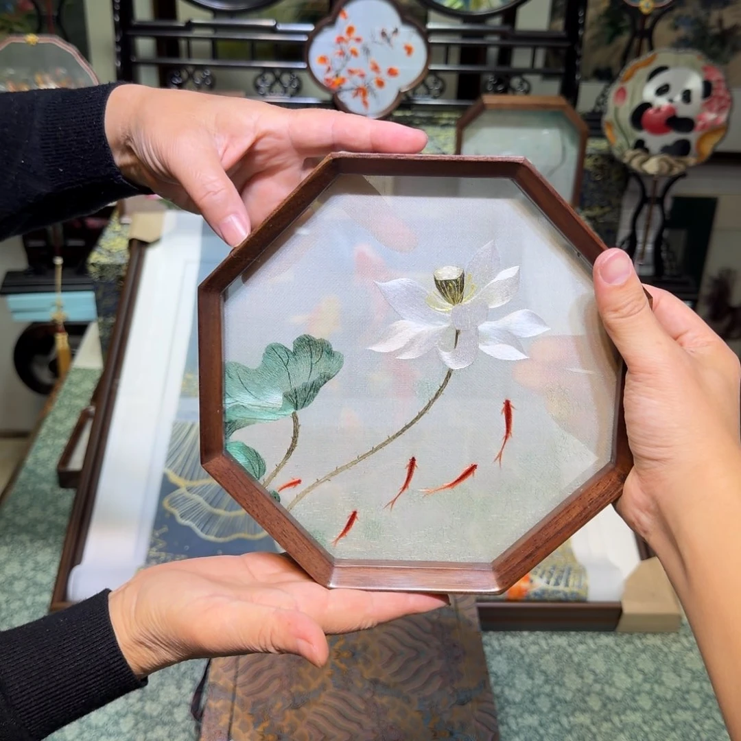 刺绣手工苏绣工艺制作技艺精品