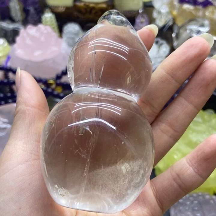 未镶嵌笔搁水晶L****g摆件
