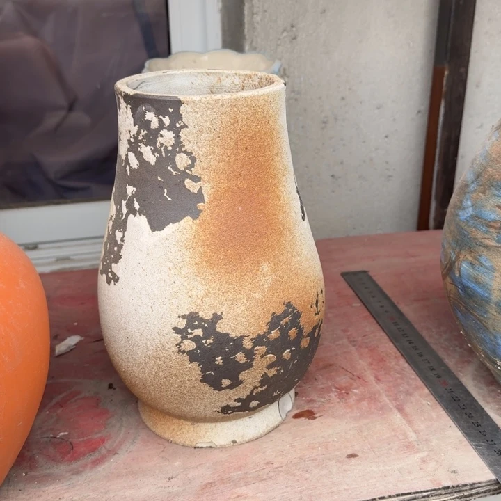 微瑕景德镇手工陶瓷花瓶