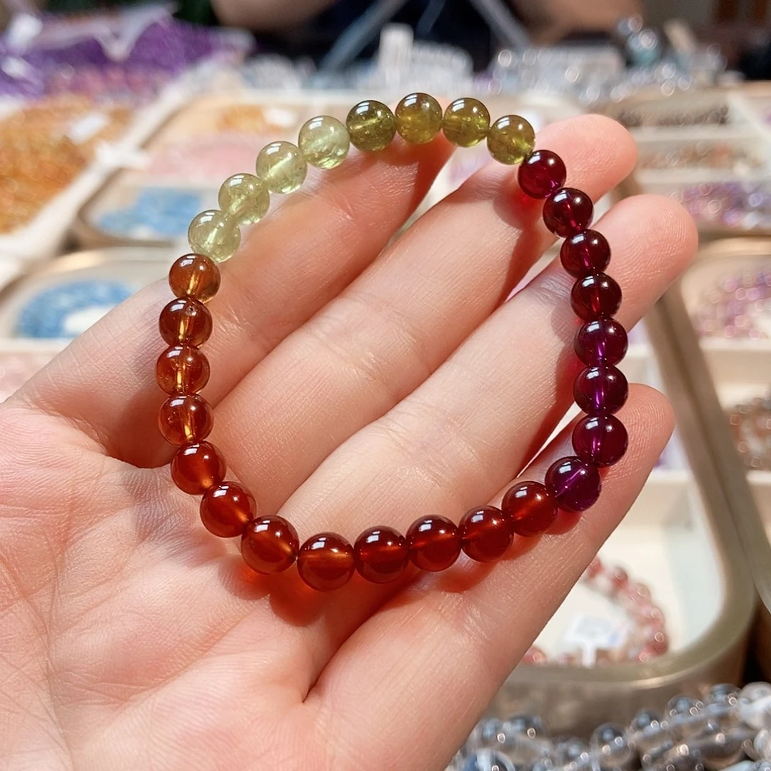 别***@手链未镶嵌石榴石石榴石6