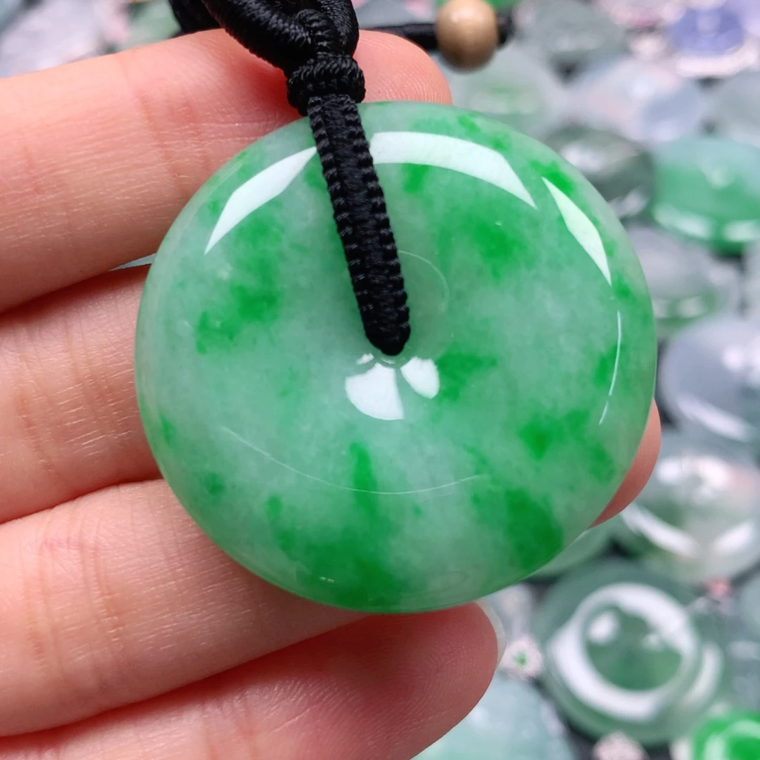 翡翠未镶嵌颈饰天然翡翠