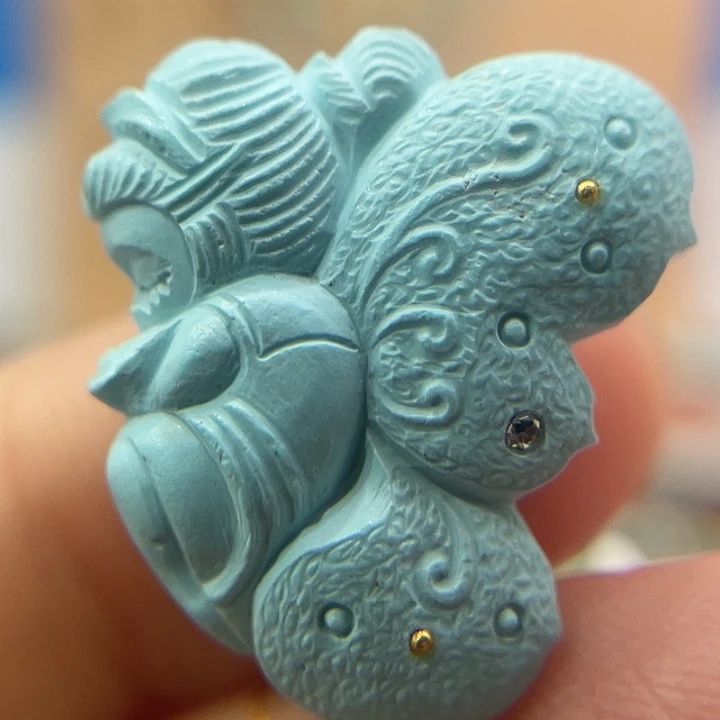 绿松石未镶嵌珠宝奇石