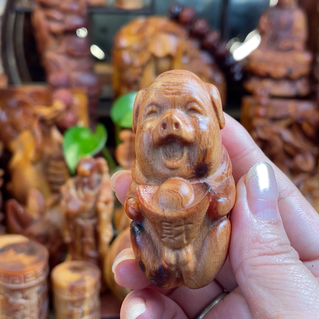 松木（琥珀木）其他瑕小猪