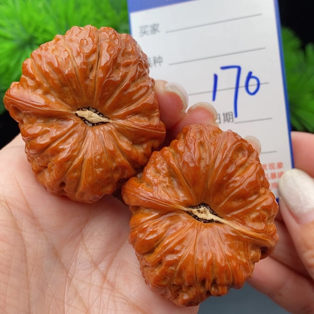 文玩核桃把件45南瓜170