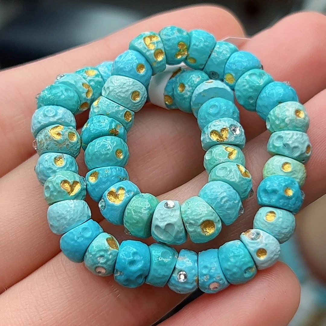 绿松石珠宝奇石未镶嵌