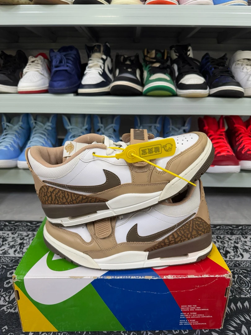 90新 maje 42.5码/aj312low卡其休闲鞋/二手正品