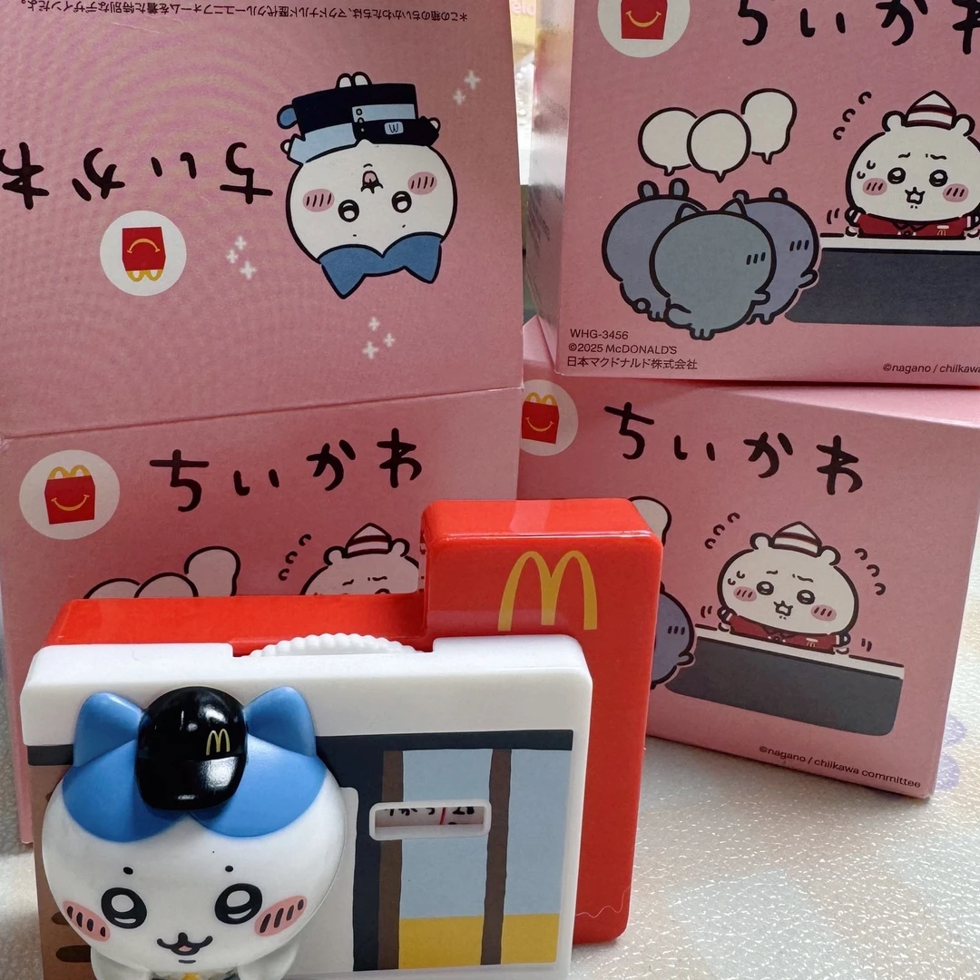 日版 吉伊卡哇chiikawa 麦当劳联名摆件盲盒（直播代拆）