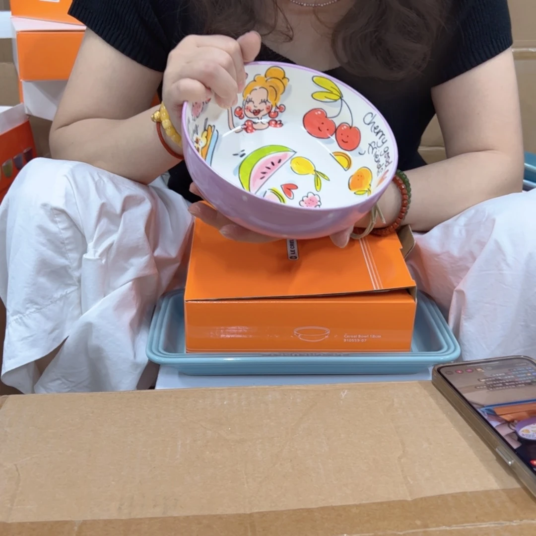 老姊妹家瓷器好漂亮16紫色波点