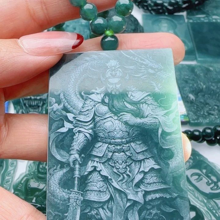 翡翠未镶嵌颈饰多样性发货天然A货翡翠