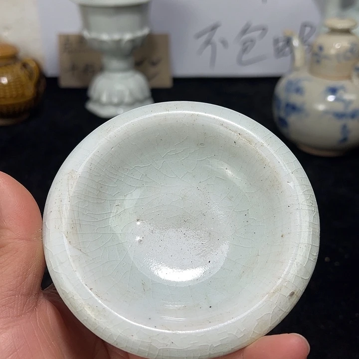 其他陶青白瓷杯托