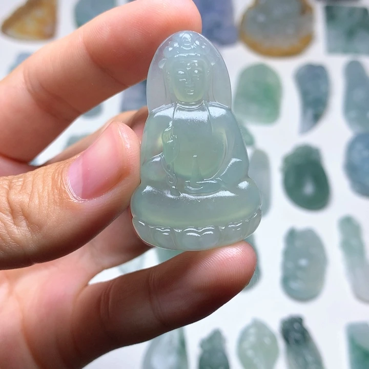 未镶嵌定制翡翠小*定制翡翠