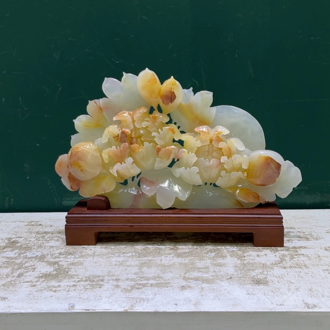 秀***中石材玉石项链吊坠