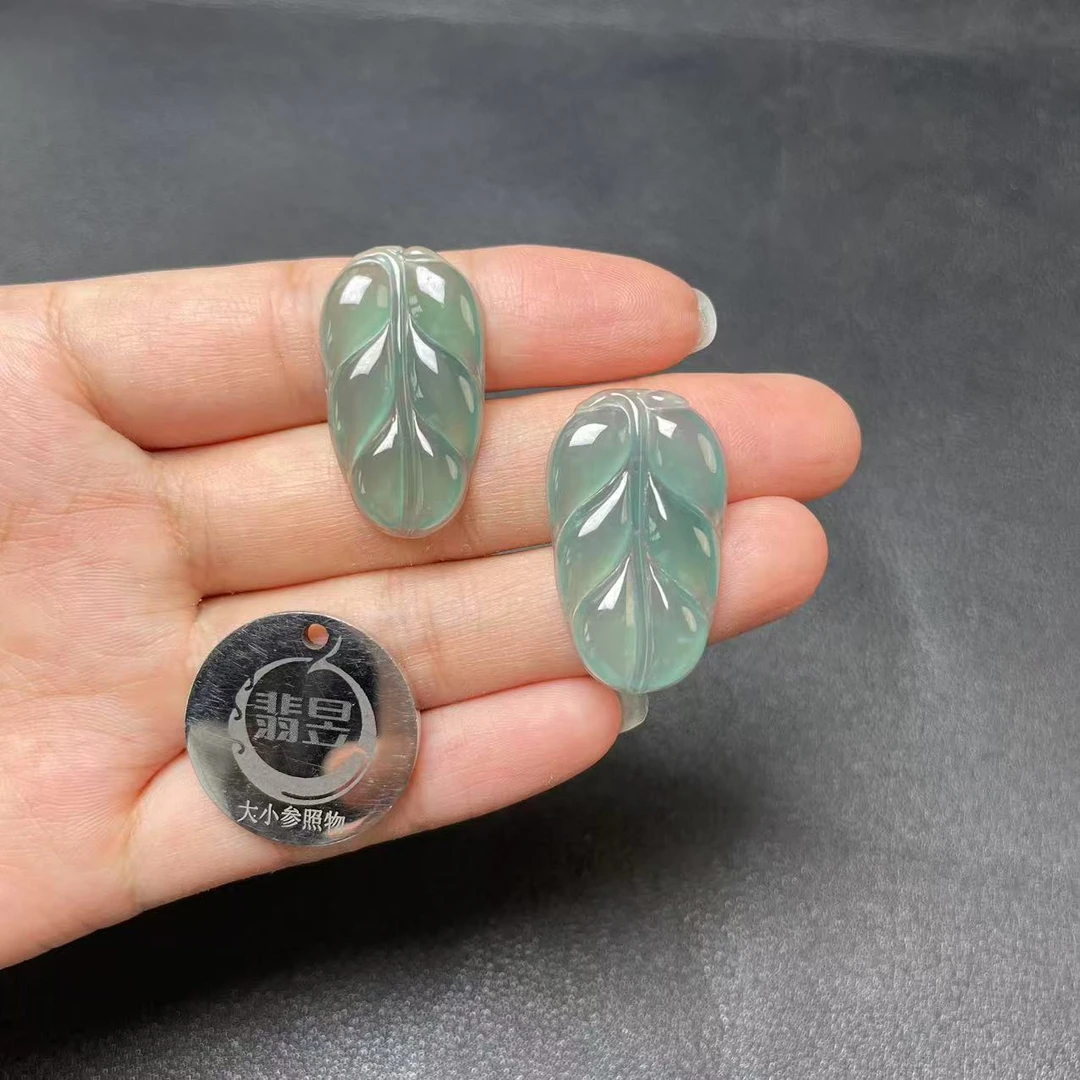 翡昱-N03-38487-62-天然A货翡翠吊坠绑绳-多样性发其一-C