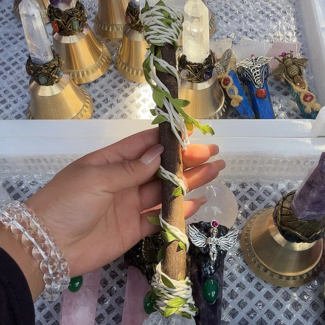 水晶手链22K金镶嵌白水