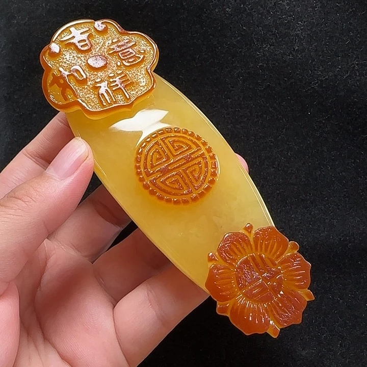 未镶嵌蜜蜡珠宝奇石