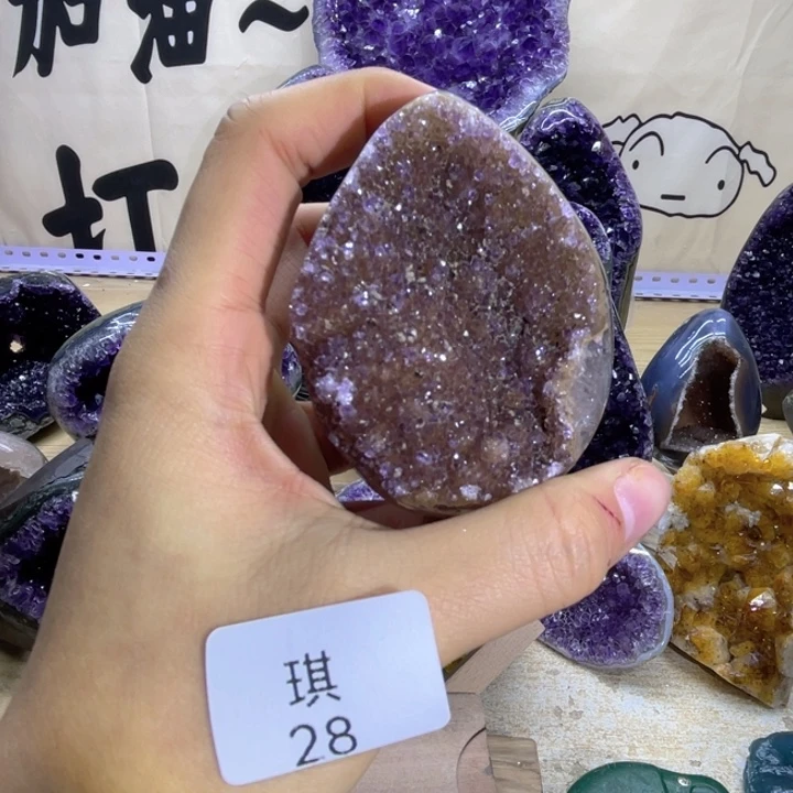 未镶嵌珠宝半成品紫晶