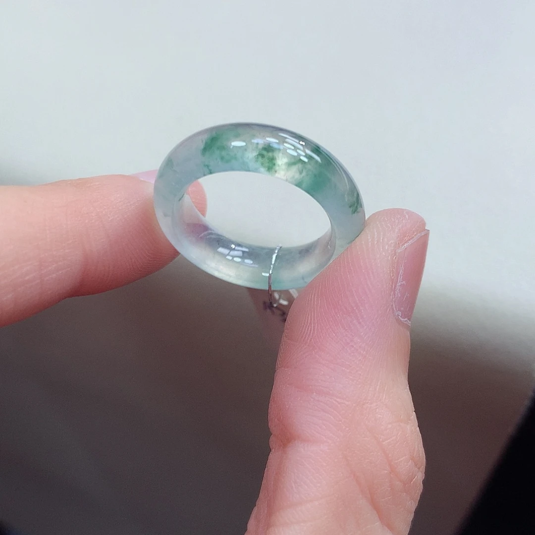 翡翠未镶嵌戒圈12号