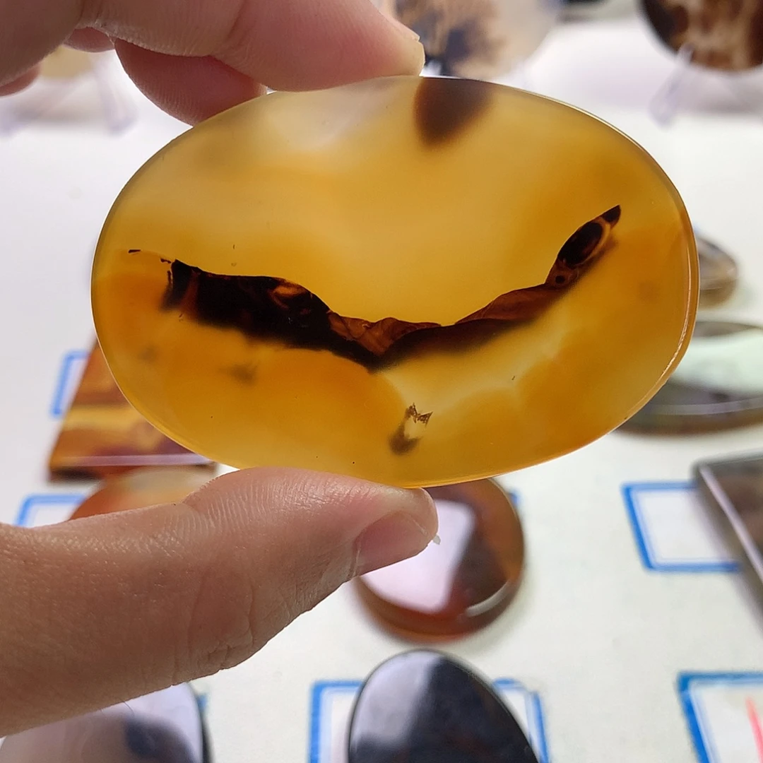 未镶嵌玛瑙/玉髓珠宝半成品
