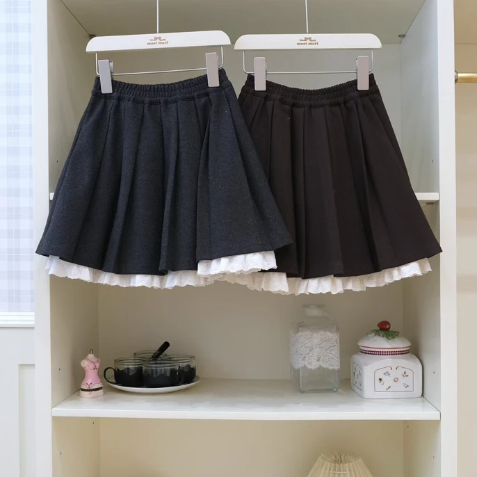 Magic-MLD呢子百褶裙8913