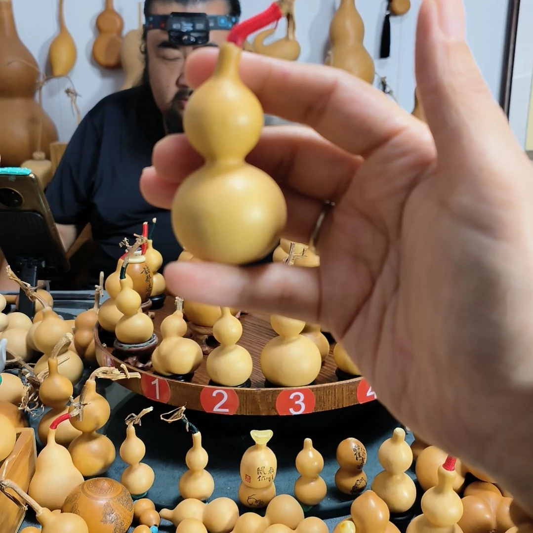 强***1葫芦福禄双全手把件